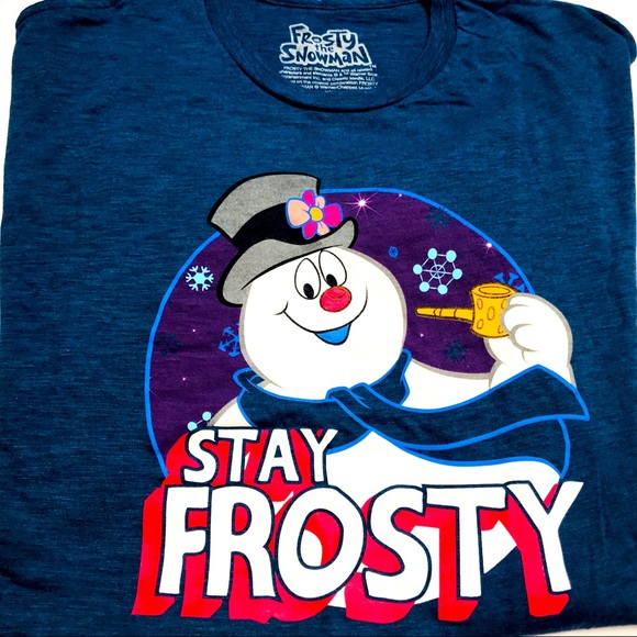 Frosty The Snowman T-Shirt New - Picture 1 of 3
